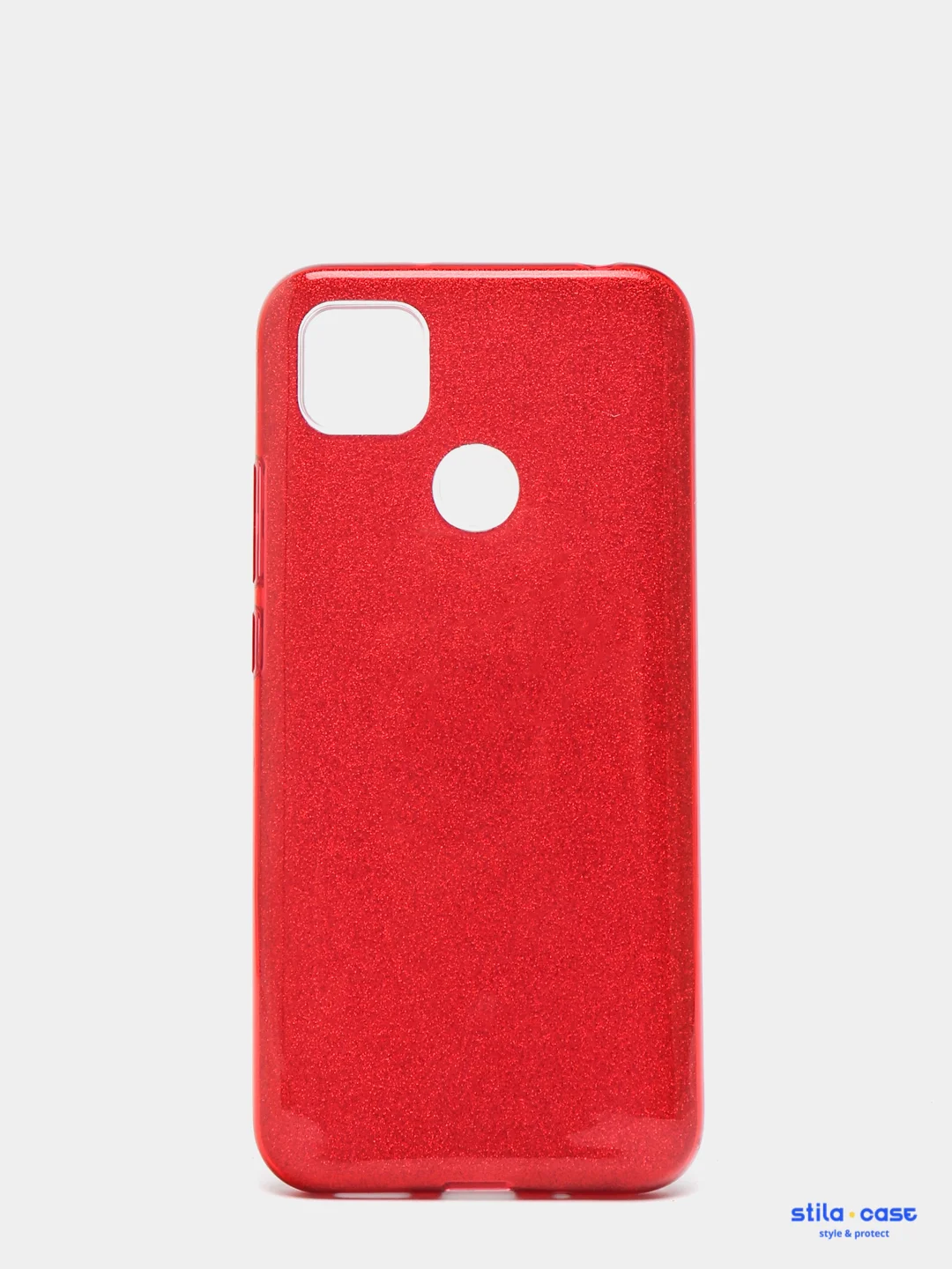 Красный чехол для Xiaomi Redmi 9C силиконовый