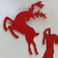 Красный игрушки на елку, из фетра