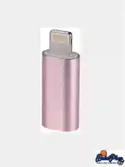 Золотой переходник (адаптер) с Micro USB на Lightning Walker