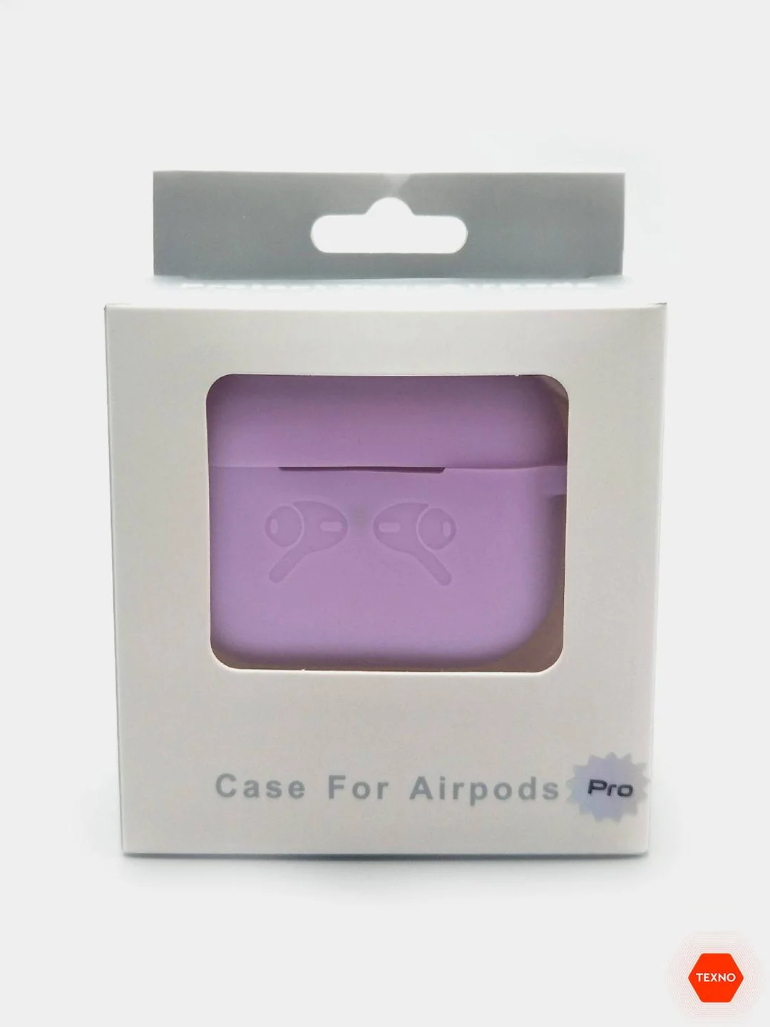 Черный чехол для Apple AirPods Pro защитный силиконовый в упаковке, 16 цветов
