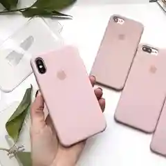 Голубой чехол силиконовый для iPhone 6/6s/6+/6s+/7/8/7+/8+/X/XS/XR/XS Max/11/11 Pro/SE 2020