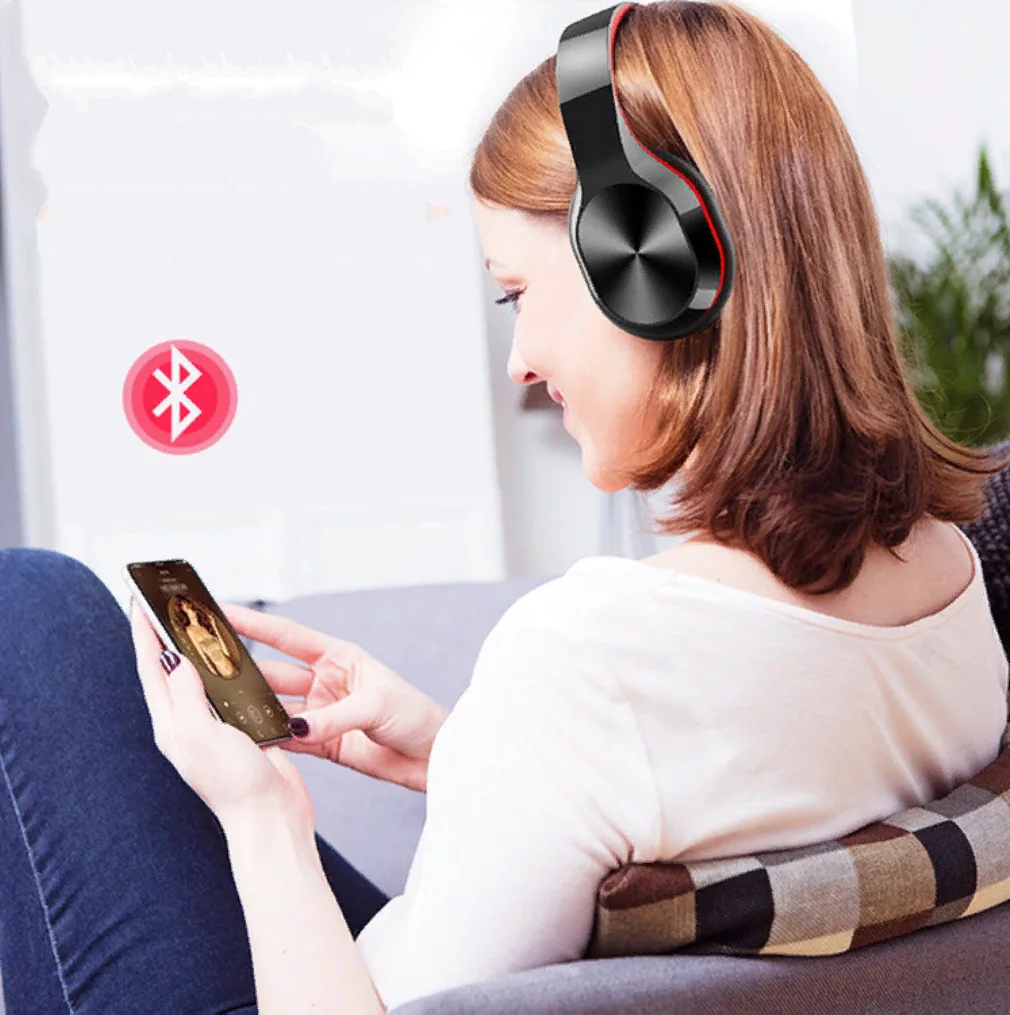 Складные беспроводные Bluetooth наушники 5.0