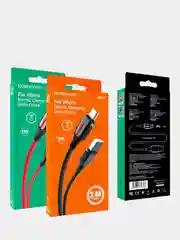Кабель зарядный Borofone BU14 Heroic micro USB для android, андроид, 2.4A, 1.2 м