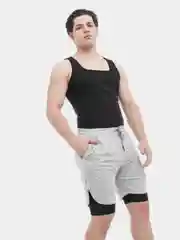 Голубой шорты спортивные