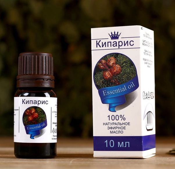 Эфирное масло "Кипарис", флакон-капельница, 10 мл