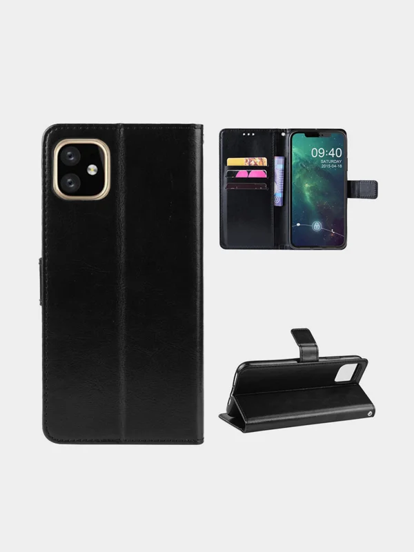 Чехол-книжка для iPhone 11, 11 Pro, 11 Pro Max, 12, 12 Pro, 12 Pro Max, 12 Mini