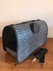 Лавандовый переноска для кошек и собак мелких пород, с принтом, 40 х 21 х 27 см