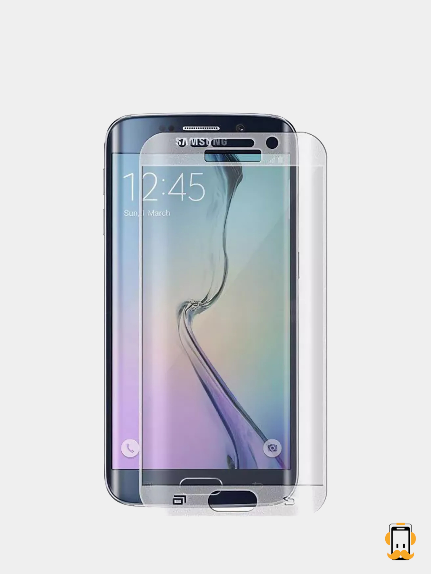 Samsung Galaxy S6 Edge+ / S6 Edge Plus, Галакси С6 Эдж+ / С6 Эдж Плюс,  Защитное стекло купить по цене 149 ₽ в интернет-магазине KazanExpress