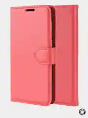 Красный чехол-книжка Xiaomi Redmi 8A с магнитной застежкой и визитницей