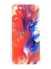 Чехол iPhone 7 / 8 / SE 2020 с рисунком акварель (разные цвета)