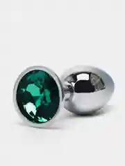 Зеленый анальная пробка