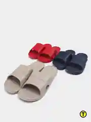 Серый сланцы мужские с массажной стелькой, 2 цвета