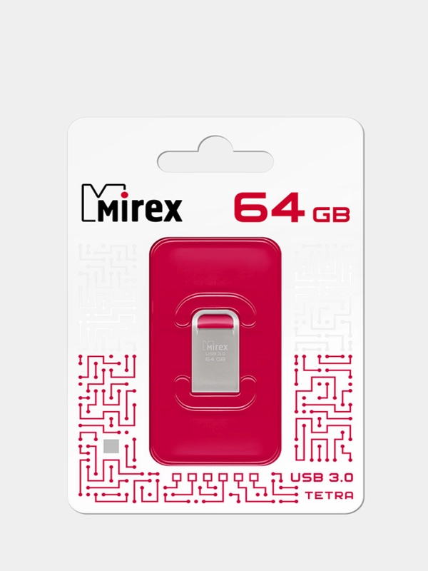 Флешка USB накопитель Flash Drive Mirex Tetra 64GB