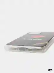 Серый меланж чехол виниловый силиконовый для iPhone 11 Pro с принтом