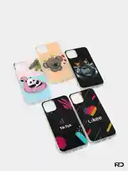 Чехол виниловый силиконовый для iPhone 11 Pro с принтом