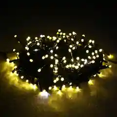Лимонный уличная гирлянда светодиодная 15 м, 190 LED, 8 режимов