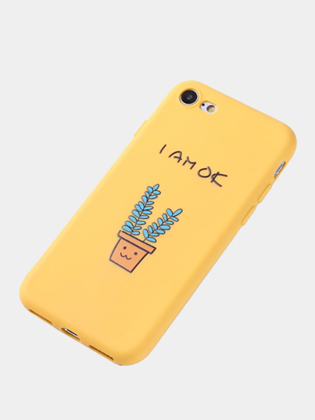 Лимонный чехлы для iPhone 6 / 6S, 7 / 8, 7 Plus / 8 Plus, X, XR, XS Max, 11