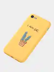 Лимонный чехлы для iPhone 6 / 6S, 7 / 8, 7 Plus / 8 Plus, X, XR, XS Max, 11