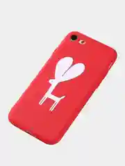 Красный чехлы для iPhone 6 / 6S, 7 / 8, 7 Plus / 8 Plus, X, XR, XS Max, 11