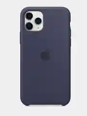 Голубой чехол силиконовый для iPhone 6/6s/6+/6s+/7/8/7+/8+/X/XS/XR/XS Max/11/11 Pro/SE 2020