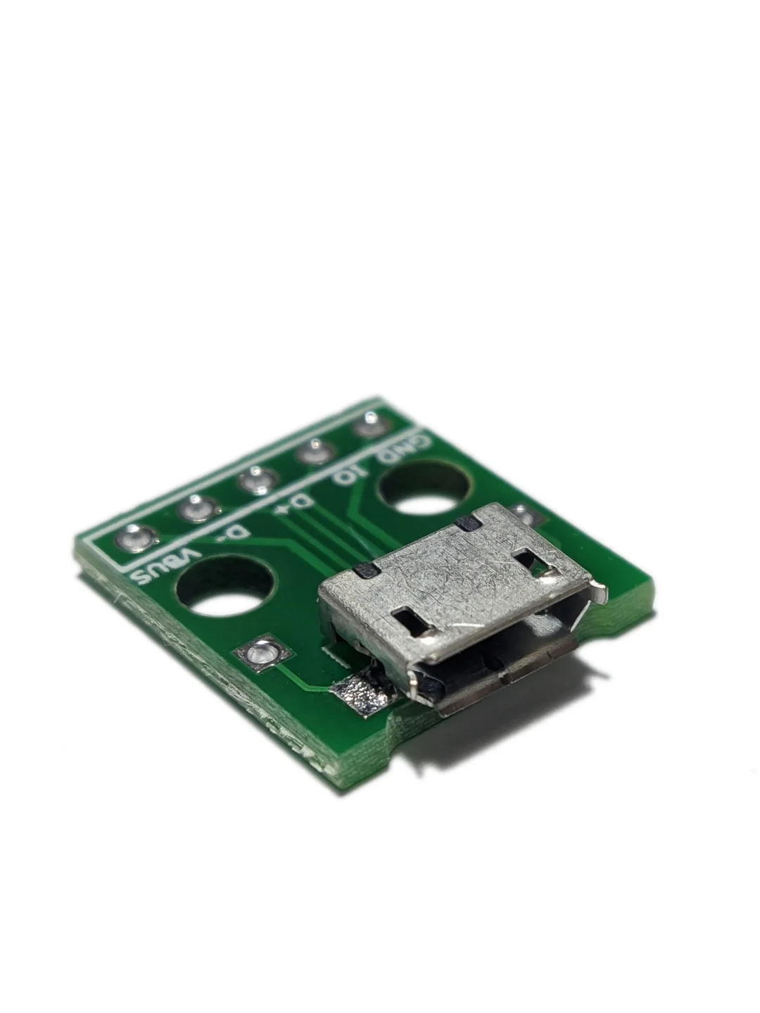 10 штук Гнездо micro-USB на плате разъем микроюсб для диагностики