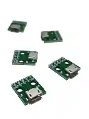 10 штук Гнездо micro-USB на плате разъем микроюсб для диагностики