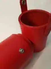 Кисти для макияжа в тубе экокожа