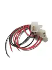 Разъем низковольтный 2 контакта с проводами AWG24 (пара)
