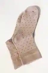 Розовый носки женские в горошек