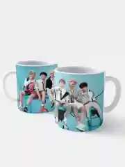 Бежевый кружки "K-pop" 9 видов, BTS, Stray Kids, BLACKPINK и др.