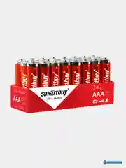 Батарейка алкалиновая Smartbuy AAA LR03 (мизинчиковая)