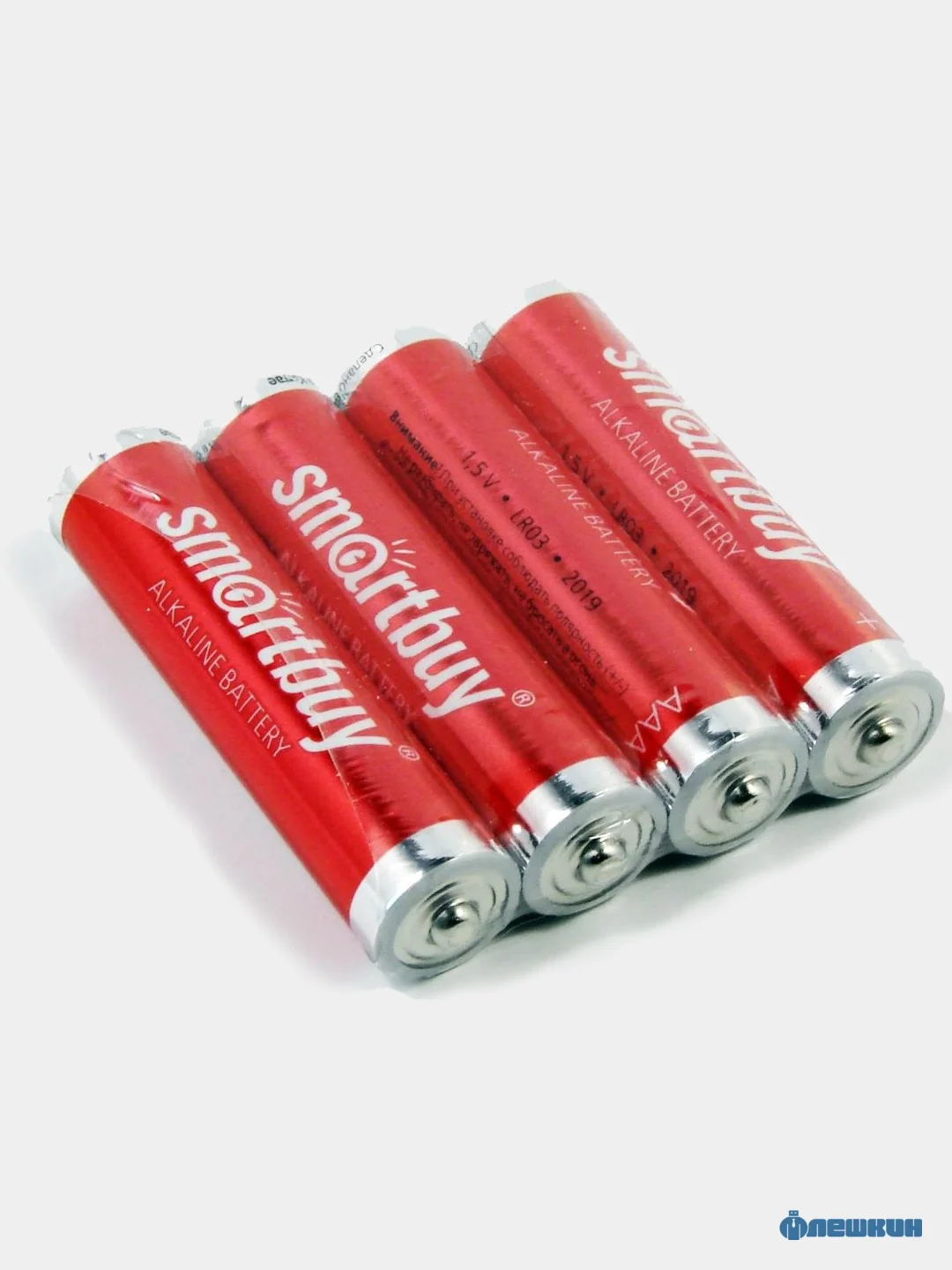 Батарейка алкалиновая Smartbuy AAA LR03 (мизинчиковая)