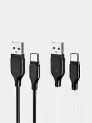 Кабель зарядный для андроид BOROFONE BX42, Type-C, 3A, не горит, не мерзнет, можно мыть