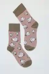 Карамельный носки высокие Animals
