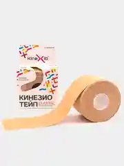 Бежевый кинезио тейп KineXib Classic для лица и тела, 5м