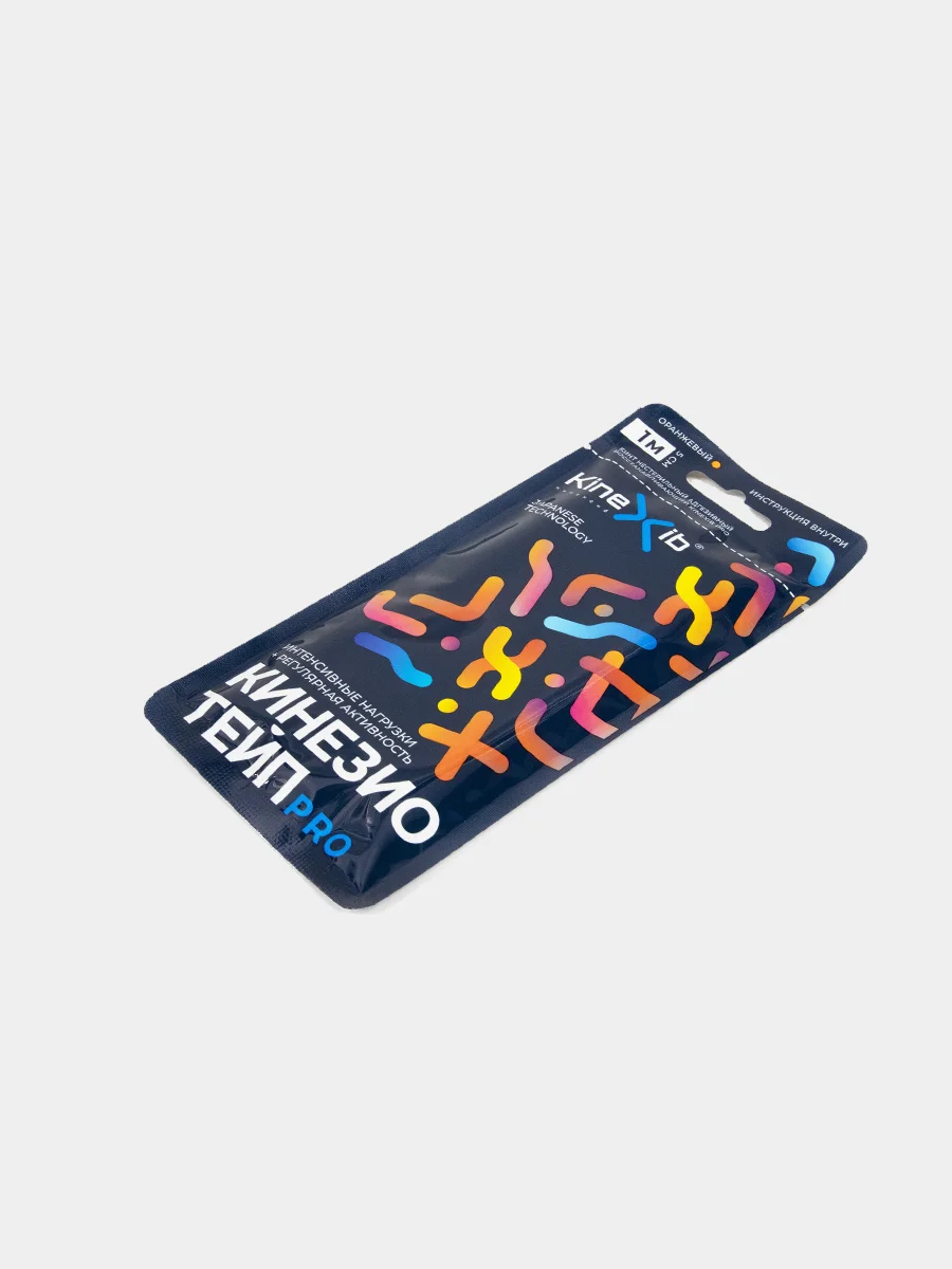 Бежевый кинезио тейп KineXib Pro для тела, 1м