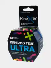 Красный кинезио тейп KineXib для тела 20 полосок по 25 см