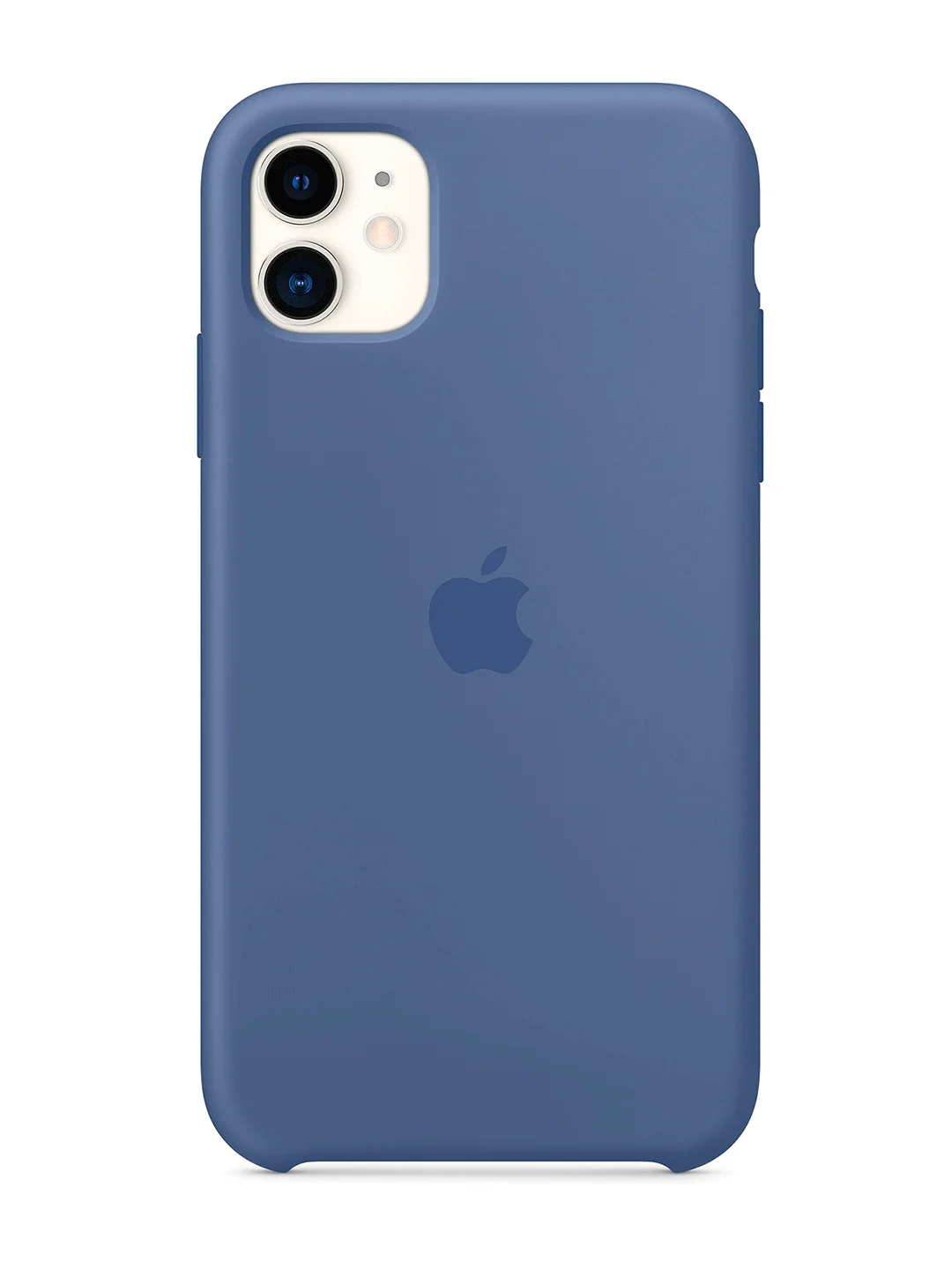 Голубой чехол силиконовый для iPhone 6/6s/6+/6s+/7/8/7+/8+/X/XS/XR/XS Max/11/11 Pro/SE 2020