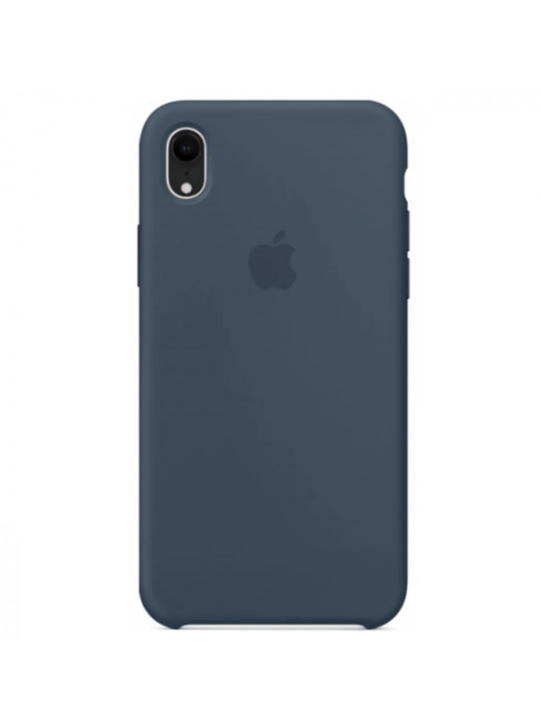 Голубой чехол силиконовый для iPhone 6/6s/6+/6s+/7/8/7+/8+/X/XS/XR/XS Max/11/11 Pro/SE 2020
