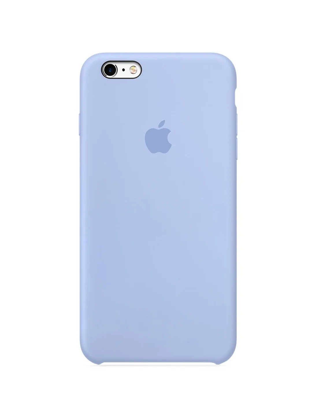 Голубой чехол силиконовый для iPhone 6/6s/6+/6s+/7/8/7+/8+/X/XS/XR/XS Max/11/11 Pro/SE 2020