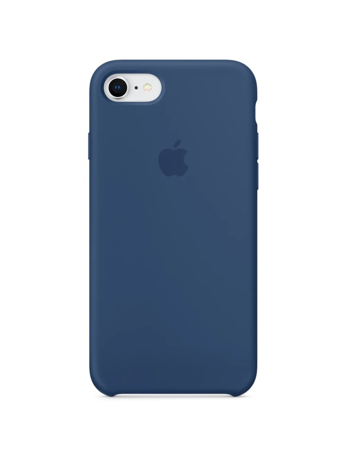 Голубой чехол силиконовый для iPhone 6/6s/6+/6s+/7/8/7+/8+/X/XS/XR/XS Max/11/11 Pro/SE 2020