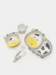 Набор посуды из бамбука для детей