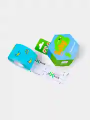 Красный кинезио тейп детский Kinexib CLASSIC Baby, деликатный, 4м