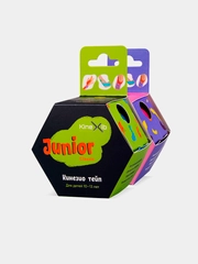 Кинезио тейп детский Kinexib CLASSIC Junior, деликатный, 10-13 лет