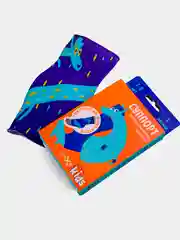 Фиолетовый суппорт-бандаж голеностопного сустава, детский, Kinexib Kids