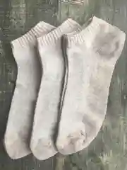 Бежевый меланж cледки, 3 пары