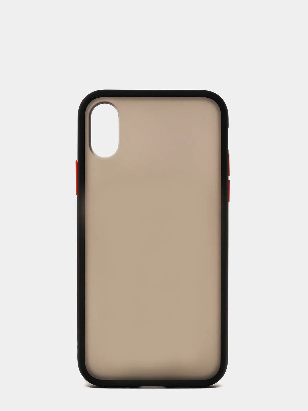 Черный чехол на iPhone