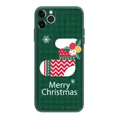 Лайм чехол для iPhone 11, 12, 12 Pro, 12 Pro Max, 12 mini с защитой камеры, "Новый год"