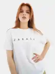 Футболка с принтом Zaraza, белая, унисекс, хлопок
