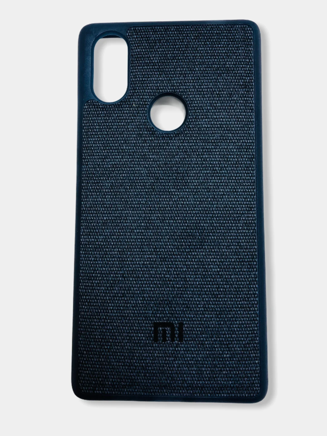 Темно-синий чехол силиконовый для Xiaomi Mi 8 SE, накладка Джинс